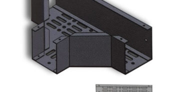 Horizontal Tee with cover